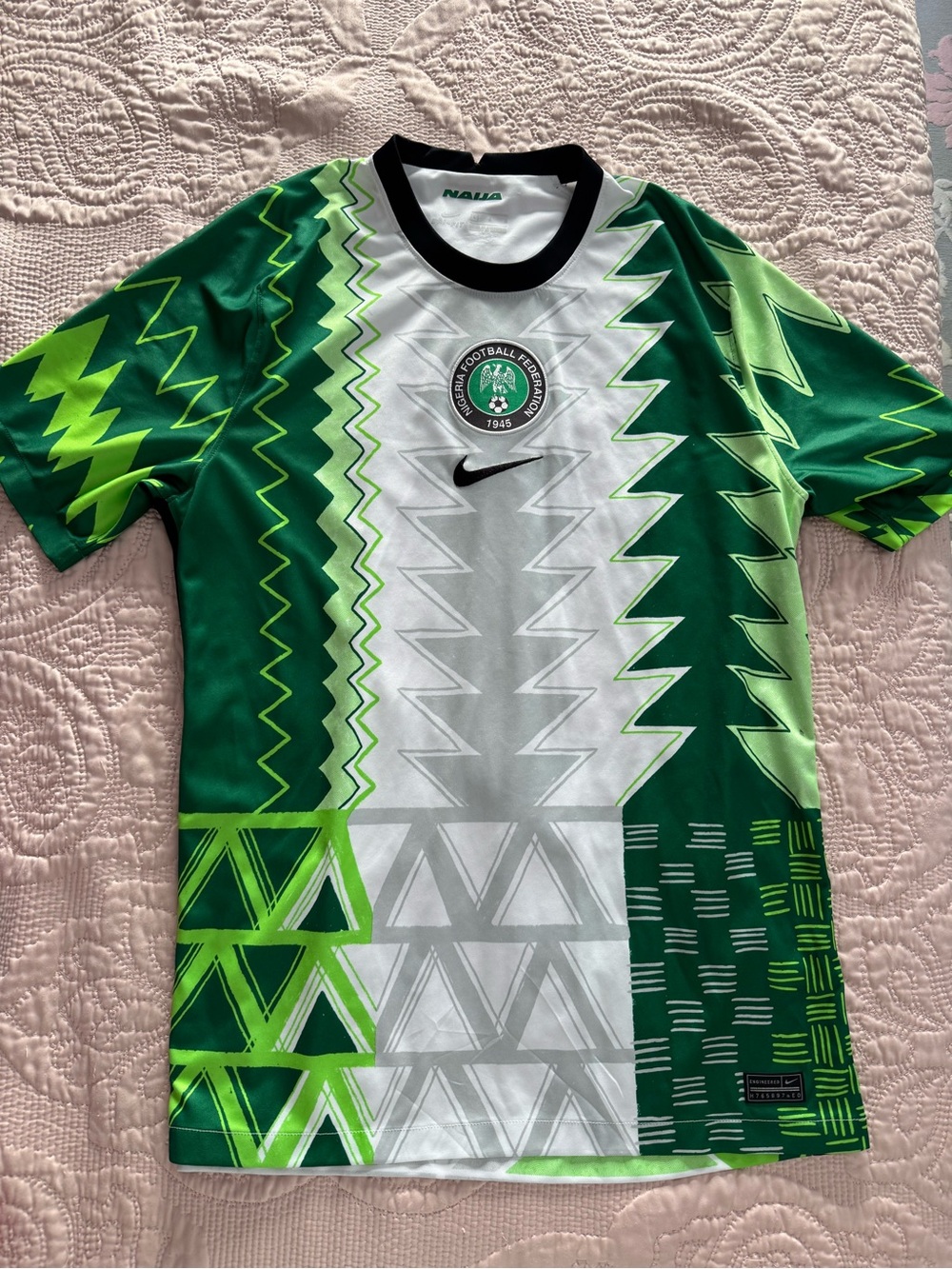 Authentic Nigeria men’s 2020-2021 soccer jersey